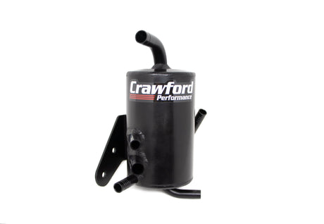Crawford Performance Air Oil Separator (V2) - STI: 2015+ - Front View