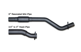 Crawford GK2 Dual Tip Cat-Back Exhaust: 2015+ Subaru WRX / STI - Mid-Pipe & Head-Pipe