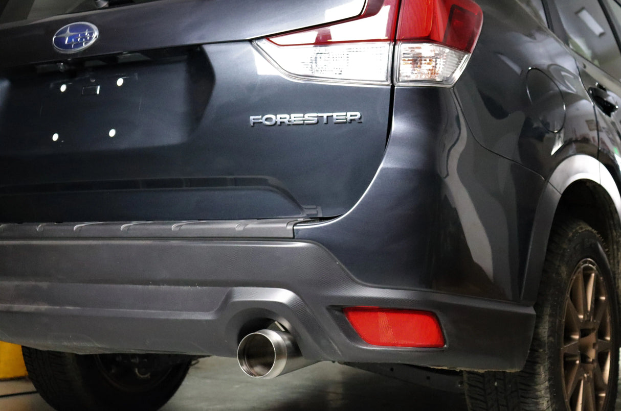 Crawford Performance Gymkhana 3 Axle Back Exhaust for 2019+ Subaru Forester.